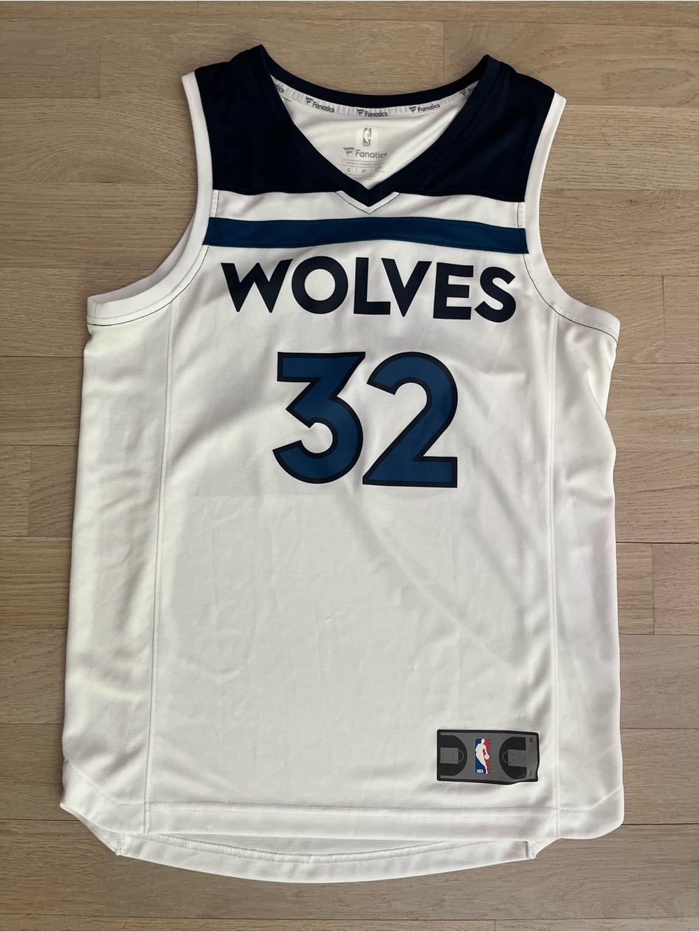 Men's Fanatics Karl-Anthony Towns 32 Minnesota Timberwolves Jersey - Small